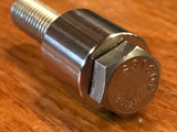 EXTSW 1/4” ID x 1/2” (.490") x 3/4" Thick 316 Stainless Spacer