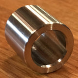 EXTSW 1/2” ID x (3/4”/.740" OD) x 3/4" long 304 Stainless Shaft Spacers