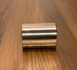 EXTSW 11/32" / .343" ID x (3/4”/.740" OD) x 1" Long 316 Stainless Spacer