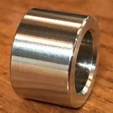 EXTSW 1/2” ID x (3/4” / .740" OD) x 1/2” Thick 316 Stainless Spacers