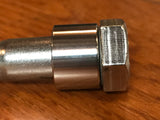 EXTSW 1/2” ID x (3/4”/.740" OD) x 1/2" Thick 304 Stainless Spacer