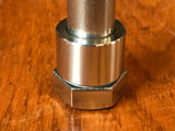 EXTSW 1/2” ID x (3/4”/.740" OD) x 1/2" Thick 304 Stainless Spacer