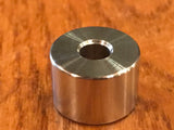 EXTSW 1/4” ID x (3/4”/.740" OD) x 1/2” Thick 316 Stainless Spacer