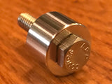 EXTSW 1/4” ID x 3/4” (.740") OD x 1/2” Thick 316 Stainless Spacer