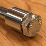 (93 pc) Custom EXTSW 3/8” ID x (5/8”/.615") OD x 5/8' long 304 Stainless Spacers