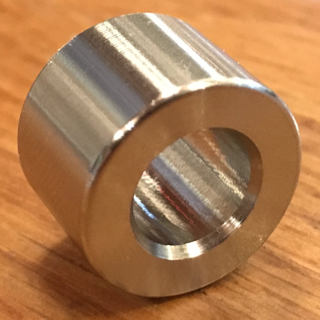 3/8" ID 316 stainless spacers