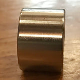 EXTSW 7/16” ID x (3/4” /.740" OD)x 1/2" thick 304 Stainless Spacer