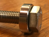 EXTSW 10mm ID x 22mm OD x 6.35mm Thick 304 Stainless Washer