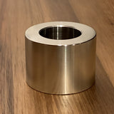 EXTSW 1.007" ID x  1 3/4" (1.740") OD x 1 1/4" Thick 316 Stainless Shaft Spacer