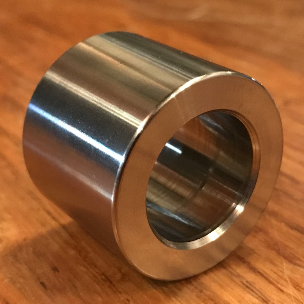 EXTSW 3/4" .784” ID x 1 1/4” x 1 inch long 304 Stainless Spacer