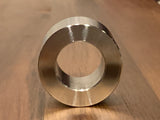 EXTSW 1.007" ID x  1 3/4" (1.740") OD x 1 1/4" Thick 316 Stainless Shaft Spacer