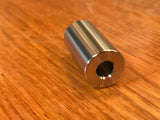 EXTSW 1/4" ID x (5/8”/.615" OD) x 1 1/8 inch long 316 Stainless Spacer