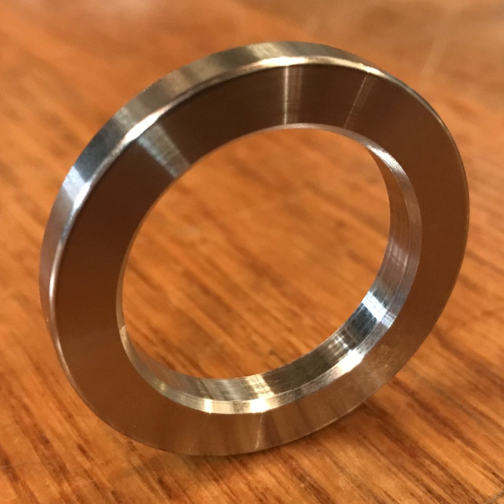 EXTSW 1.007” ID x 1 5/8” x 1/8” Thick 316 Stainless Shaft Washer