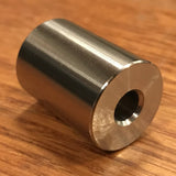 EXTSW 1/4" ID x 3/4” (.740") OD x 1" Thick 316 Stainless Spacer