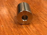 EXTSW 1/4" ID x 3/4” (.740") OD x 1" Thick 316 Stainless Spacer