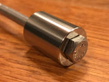 EXTSW 1/4" ID x 3/4” (.740") OD x 1" Thick 316 Stainless Spacer