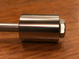 EXTSW 1/4" ID x 3/4” (.740") OD x 1" Thick 316 Stainless Spacer