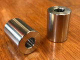 EXTSW 1/4" ID x (1/2”/ .490")  x 7/8" Long 316 Stainless Spacer