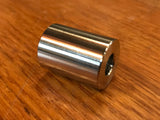 EXTSW 1/4" ID x (1/2”/ .490")  x 7/8" Long 316 Stainless Spacer