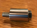 EXTSW 1/4" ID x (1/2”/ .490")  x 7/8" Long 316 Stainless Spacer