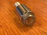 EXTSW 3/8" ID x (3/4”/.740" OD) x 1 1/8" thick 316 Stainless Spacer