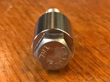 EXTSW 3/8" ID x (3/4”/.740" OD) x 1 1/8" thick 316 Stainless Spacer