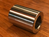 EXTSW  7/16" ID x (3/4”/.740" OD) x 1" thick 304 Stainless Spacer