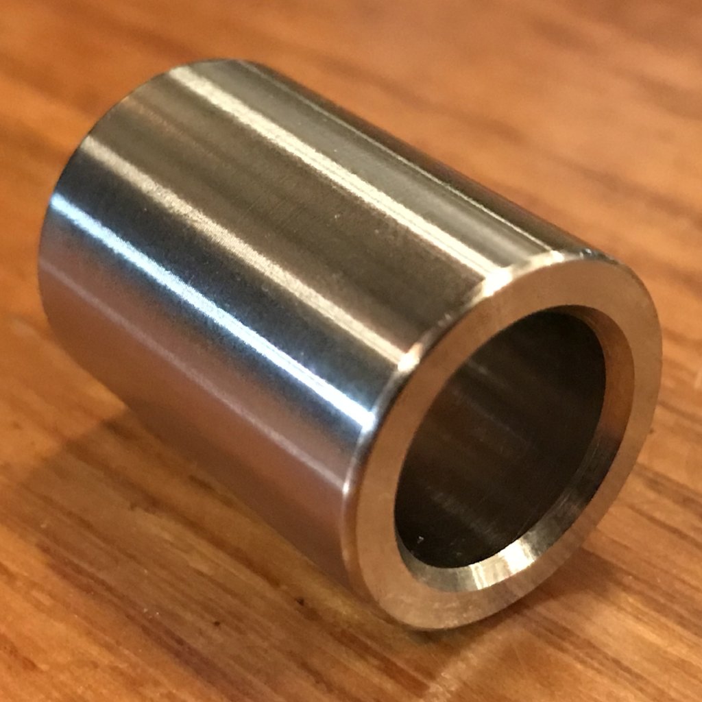 EXTSW 1/2" ID x (3/4”/.740" OD) x 1" Thick 304 Stainless Spacer