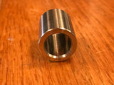 EXTSW 1/2" ID x (3/4” / .740") OD x 1" Long 316 Stainless Spacer