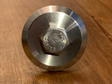 EXTSW BEVELED 3/8" ID x 1 1/2” (1.490") OD x 1/4" Thick 316 Stainless Washer