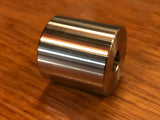 EXTSW 5/16” ID x (1" / .990")  OD x 1” thick 316 Stainless Spacer