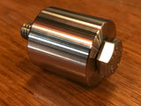 EXTSW 5/16” ID x (1" / .990")  OD x 1” thick 316 Stainless Spacer