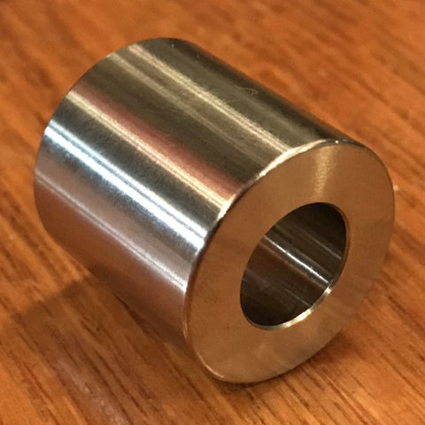 EXTSW 1/2” ID x 1” OD x 1 1/8" long 316 Stainless Shaft Spacer