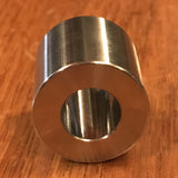 EXTSW 1/2” ID x (1" / .988") OD x 1" Long 316 Stainless Spacer