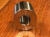 EXTSW 7/16” ID x 1” OD x 1” thick 316 Stainless Spacer