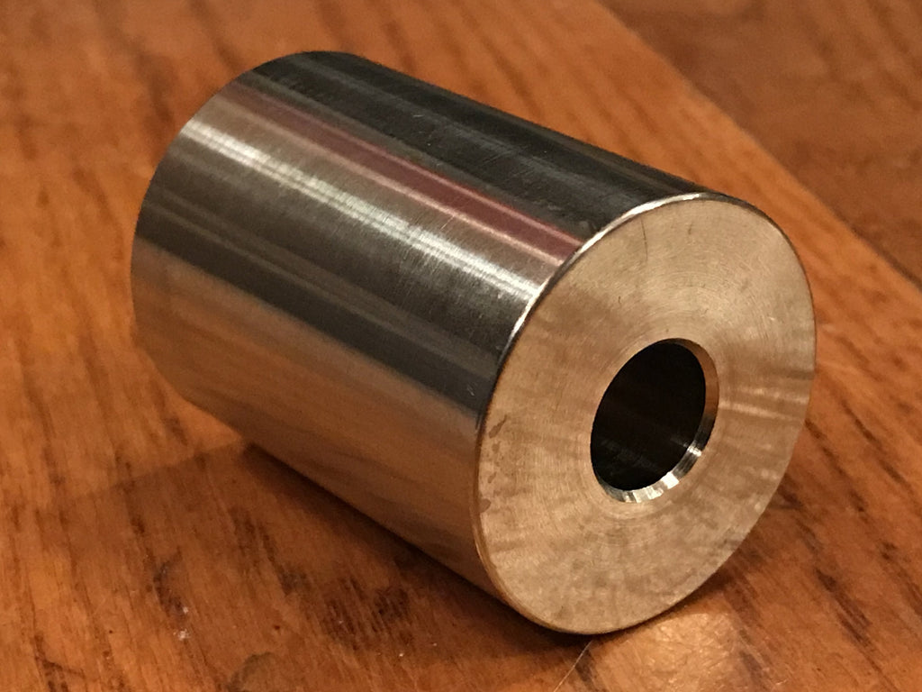 EXTSW 5/8" ID x 1 1/2" OD x 2 inch long 304 Stainless Spacer