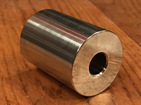 EXTSW 1/2" ID x 1 1/2” (1.490") OD x 2" Long 304 Stainless Spacer