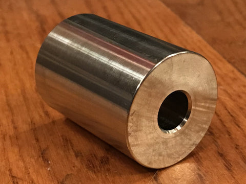 EXTSW 5/8" ID x ( 1 1/2” / 1.488") OD x 2" long 304 Stainless Spacer