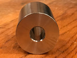 EXTSW 1/2" ID x 1 1/2” (1.490") OD x 2" Long 304 Stainless Spacer