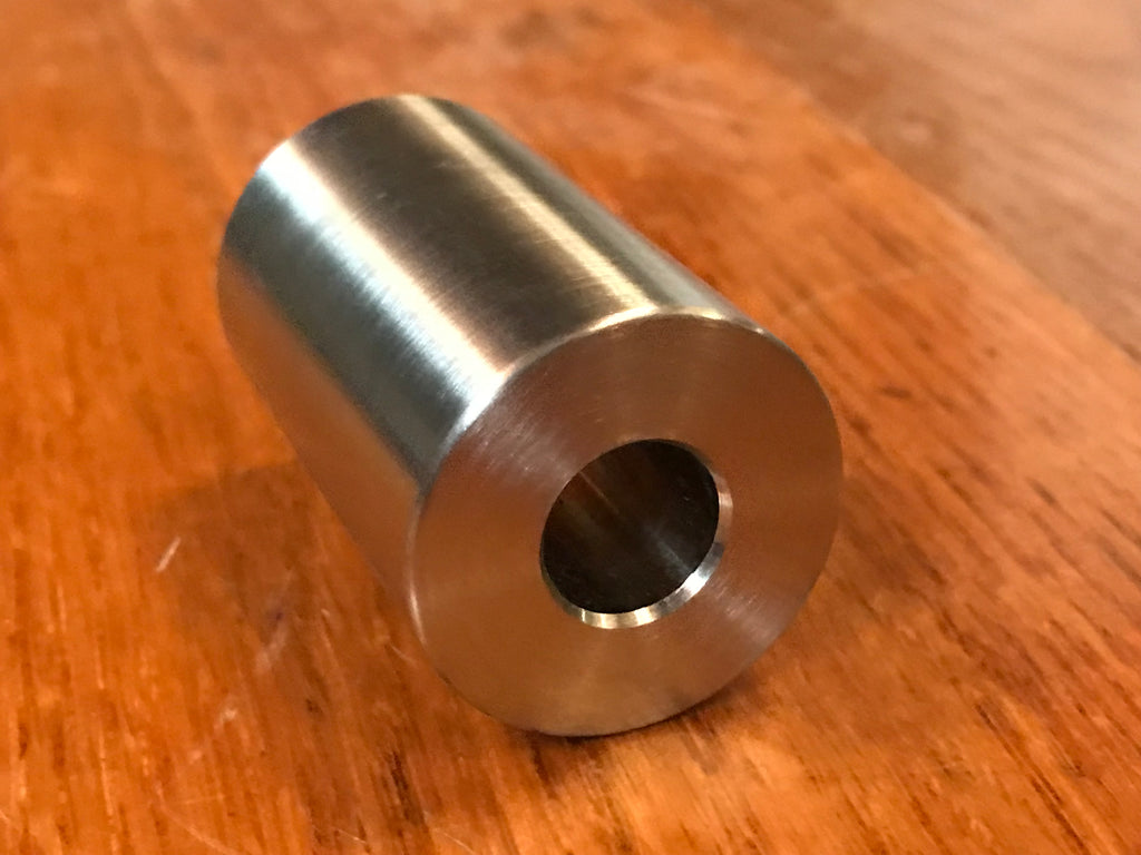 EXTSW 1/2" ID x 1 1/4” (1.240") OD x 1 3/4" Thick 316 Stainless Spacer