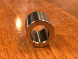 EXTSW  5/8" ID x ( 1" / .990") OD x 1" Thick 304 Stainless Spacer