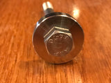 EXTSW 8.33 mm ID x 25.1 mm OD x 6.35 mm Thick 304 Stainless Washer