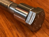 EXTSW 1/2" ID x (3/4”/.740" OD) x 5/8" long 316 Stainless Spacer