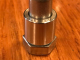 EXTSW 1/2" ID x (3/4”/.740" OD) x 5/8" long 316 Stainless Spacer