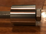EXTSW  7/16” ID x ( 1 1/8” / 1.115") OD x 1 1/4” thick 304 Stainless Spacer