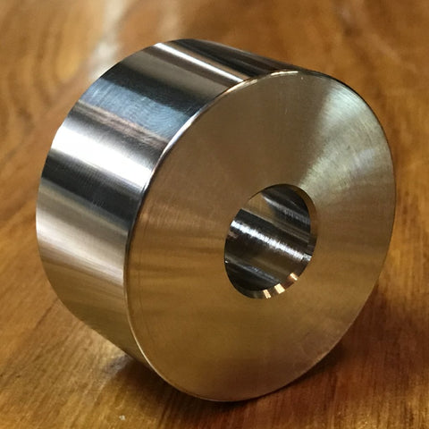 EXTSW 14.3 mm ID x 1 1/2"  OD x 1 1/4" Thick 304 Stainless Spacer