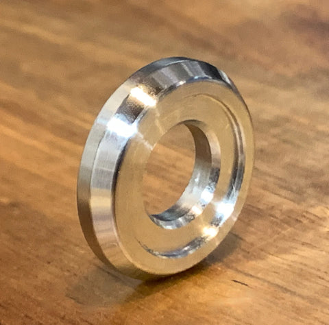 EXTSW BEVELED 3/8” ID x 1" (.990") OD x .158/.125” Thick 316 SS, Fits #613 ARP Bolts
