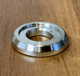 EXTSW BEVELED 3/8” ID x 7/8” (.865") OD x .158/.125” Thick 316 SS, Fits #613 ARP Bolts