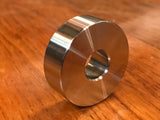 EXTSW  1/2" ID x (1 1/2” / 1.490") OD x 1/2" Thick 316 Stainless Spacer