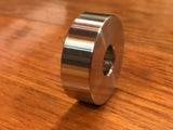 EXTSW  1/2" ID x (1 1/2” / 1.490") OD x 1/2" Thick 316 Stainless Spacer